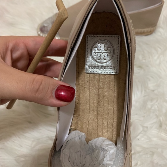 colorblock espadrille flat